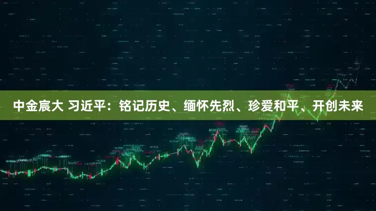 中金宸大 习近平：铭记历史、缅怀先烈、珍爱和平、开创未来